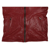 Factory Vegetable Tanned Sheepskin Leather Jacket Men Genuine Leather Jacket Slim Fit Soft Bomber Men's Leather Coat Autumn F082