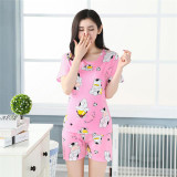 Factory sales 2017 Women Pajamas Set Thin Cartoon Summer Girlfriend Gift Indoor Cloth Home Suit Sleepwear Short Sleeve Pyjamas Factory sales 2017 Women Pajamas Set Thin Cartoon Summer Girlfriend Gift Indoor Cloth Home Suit Sleepwear Short Sleeve Pyjamas