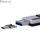 Factory Price MOSUNX Hot Selling High Quality  NEW Mini USB 2.0 Micro USB OTG Converter Adapter Cellphone TO US Drop Shipping