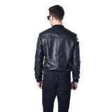 Factory Men Genuine Leather Jacket 100% Real Cowhide Sheepskin Black Short Men's Leather Coat Spring Autumn Male Jaqueta ZH052