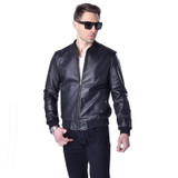 Factory Men Genuine Leather Jacket 100% Real Cowhide Sheepskin Black Short Men's Leather Coat Spring Autumn Male Jaqueta ZH052
