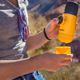 Stylish Wacaco Portable Espresso Maker,Coffee Machine ,Upgrade Version of Minipresso, 18 Bar Pressure, Yellow Patrol Edition.