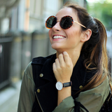 European Round Fashion Designer Women's Sunglasses