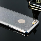 Electroplating Crystal Candy Colors Phone Cases for iPhone 5 5S SE 6 6s 6plus 6s Plus 7 7Plus Soft TPU Clear Glitter Back Cover