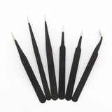 Electronics Tweezers Forceps Anti-static ESD Tweezers Set Straight Curved Electronic Craft Repairing Maintenance Tools