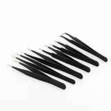 Electronics Tweezers Forceps Anti-static ESD Tweezers Set Straight Curved Electronic Craft Repairing Maintenance Tools