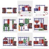 Electronic Block Circuit Science Educational Learning Integrated Building Blocks Kit Creative Toy Physics Development Toys