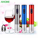 Electric Wine Bottle Opener Kit Automatic Cordless Red Wine Corkscrew Bottle Opener Tool Foil Cutter