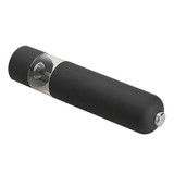 Electric Salt Spice Pepper Herb Mills Grinder with LED Light pepper Salt Mills Kitchen Tools Kitchen Accessories Black