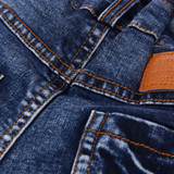 Elastic Waist Jeans Pants Kids Boys Jeans Trousers Denim Casual Pants Long Trousers Children's Denim Trousers Autumn Clothing