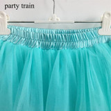 Elastic Waist 5 Layer Womens Adult Tutu Tulle Skirts Ball Gown Midi Pleated skirt Women Fashion Party Faldas Saia Longa Jupe