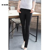 Elastic Waist 100% Cotton Maternity Jean Pants For Pregnancy Clothes For Pregnant Women Legging Autumn Winter Plus Size Trousers Elastic Waist 100% Cotton Maternity Jean Pants For Pregnancy Clothes For Pregnant Women Legging Autumn Winter Plus Size Trousers
