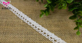 Elastic lace cotton lace accessories beige lace DIY decorative cloth curtain lace