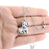 Cute Jack Russell Terrier Dog Pendant Necklace