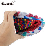 EISWELT Women Shoes Female Loafers Women Casual Flat Summer Flats Woven Shoes Slip On Colorful Shoe Mujer#ZQS019