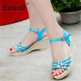 Eiswelt Fashion Women Sandals Summer Shoes Women Open Toe Sandals#ZJF16 Eiswelt Fashion Women Sandals Summer Shoes Women Open Toe Sandals#ZJF16