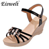 Eiswelt Fashion Women Sandals Summer Shoes Women Open Toe Sandals#ZJF16 Eiswelt Fashion Women Sandals Summer Shoes Women Open Toe Sandals#ZJF16