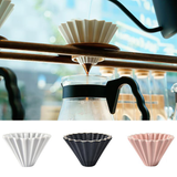 Ceramics V60 Pour-over Coffee Dripper Available in multiple colors