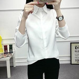 Office Blouse Women Long Sleeve Blouse Shirt 2017 Autumn New Solid Colour Fit Female Tops Korean Fashion Elegant Women Shirt Office Blouse Women Long Sleeve Blouse Shirt 2017 Autumn New Solid Colour Fit Female Tops Korean Fashion Elegant Women Shirt