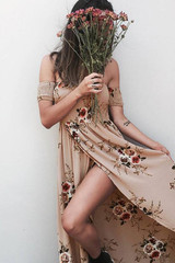 Off Shoulder Floral Beach Maxi Dress Off Shoulder Floral Beach Maxi Dress