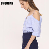 Off Shoulder Blouse Shirt Women Summer New Fashion Korean Style 2017 Sweet Slash Neck Tops Stripe Sexy Shirts Ladies Clothing Off Shoulder Blouse Shirt Women Summer New Fashion Korean Style 2017 Sweet Slash Neck Tops Stripe Sexy Shirts Ladies Clothing