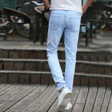 Odinokov Brand 2017 New Fashion Men's Casual  Skinny Jeans Trousers Tight Pants Solid Colors Odinokov Brand 2017 New Fashion Men's Casual  Skinny Jeans Trousers Tight Pants Solid Colors