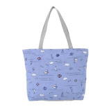 Ocean Wind Canvas Handbag Preppy School Bag for Girls Women's Handbags Cute Bags