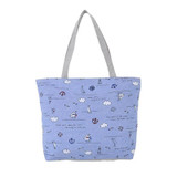 Ocean Wind Canvas Handbag Preppy School Bag for Girls Women's Handbags Cute Bags