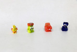 O for U 20Pcs/lot Action Figures Toys Anime Moose Trash Pack Dolls Kids Playing Garbage Mini Doll Christmas Gift Free Shipping
