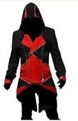 NYOOLO Assassins Creed 3 III Conner Kenway Hoodie Coat Jacket Anime Cosplay Assassin's Costume Cosplay Overcoat