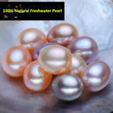 NYMPH  Pearl Jewelry Set Natural Freshwater Pearl Necklace Pendant Earrings For Women  T118