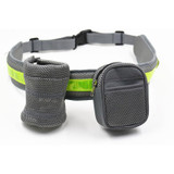 Nylon Pets Dog Cat Running Dog Leash Padded Waist With Reflective Strip & Elastic Leash & Zipper Bag Mascotas Accesorios SS4