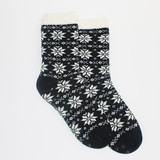 Nylon Lined Women Indoor Socks Layer Skid Home Reindeer Dual Crew Brand Christmas Winter Warm Soft Slipper Socks For Female