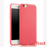Newest For iphone 5 5S SE 6 6S Plus 7 Plus Phone Bags&Cases Soft TPU Sample Candy Color Ultrathin Back Covers Shell Capa