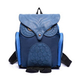 Newest Fashion Women Nylon Owl Backpack Female Cartoon School Bags Mujer Gothic Mochila Escolar Girls Stylish Cool Bagpack Black