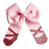 Newest Fashion Boutique Girls Glitter Hair Clips Bows 4.5" Alligator Hair Bows Barrettes For School Girl