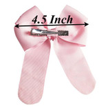 Newest Fashion Boutique Girls Glitter Hair Clips Bows 4.5" Alligator Hair Bows Barrettes For School Girl