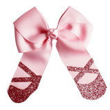 Newest Fashion Boutique Girls Glitter Hair Clips Bows 4.5" Alligator Hair Bows Barrettes For School Girl