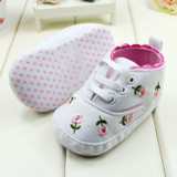 Newest Baby Girl Spring Autumn Princess Shoes Flower Shoes Baby First Walkers Footwear Toddler Soft Sole Shoes