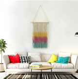 Colored Macrame Bohemian Tapestry