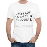 Newest 2017 Fashion Stranger Things T Shirt Men's Cartoon Character T-shirt Summer Hipster Cool Tops Tee Clothing