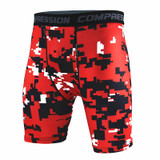 Newest 2017 Fitness Shorts Men Tights Compression Shorts Bermuda Camouflage Short Pants Brand Clothing