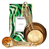 Gold 8Pc Measuring Spoons