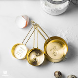 Gold 8Pc Measuring Spoons