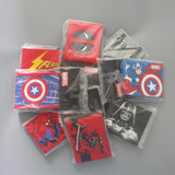 Newest 2016 Anime DC Cartoon Wallets Cute CAPTAIN AMERICA Wallet Bifold For Teenager Boy Girl Star Wars Deadpool Pokemon Wallets