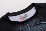 Newest 2016 Fashion Men T-Shirt Marvel Superhero Spiderman T Shirt Men Fitness tee Compression Shirt Tights