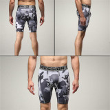 Newest  Brand Clothing Male Compression Shorts Board Bermuda Masculine Short Pants Quick-drying Camouflage Tights