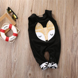Newborn Winter Rompers 2017 Cute Toddler Baby Boy Bear Jumpers Rompers Playsuit Outfits Clothes 0-24M