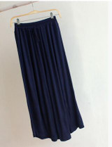 New Women's Summer Modal Casual Wide Leg Pants Loose Harem Pants Fashion Elastic Waist Outdoors Plus Size Female Trousers 1802