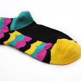 New women's sock long  socks style Wave gradient cotton socks Autumn  Winter